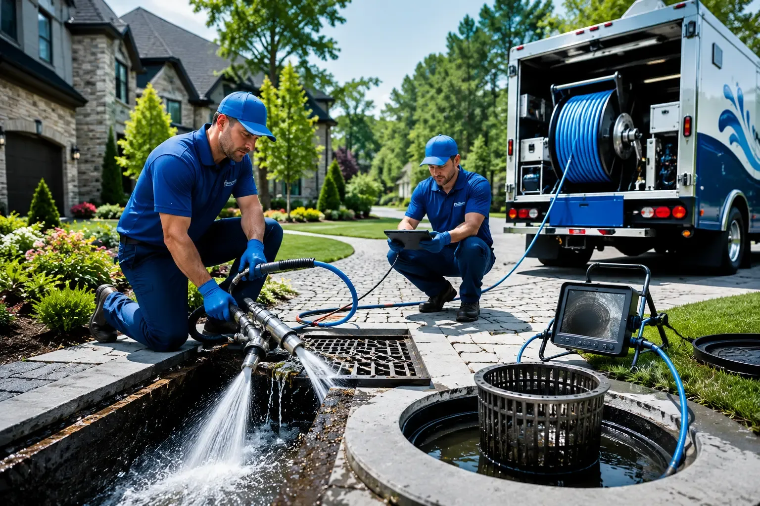 Local outdoor drain cleaning professionals in West Finley, PA